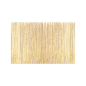 Natural Bamboo Fence Privacy Screen, Eco-Friendly Privacy Bamboo Slat Fence, 6 ft H x 13 ft L Decorative Bamboo Screen Panel, for Garden, Backyar